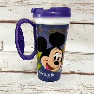 DISNEY PARKS Disneyland 60th Anniversary Insulated Travel Mug